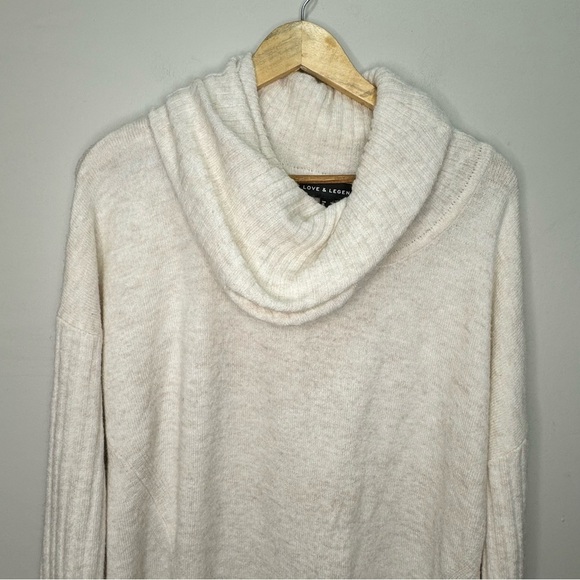 Addition Elle Love & Legend White Turtleneck Sweater Size 1x - Picture 3 of 10